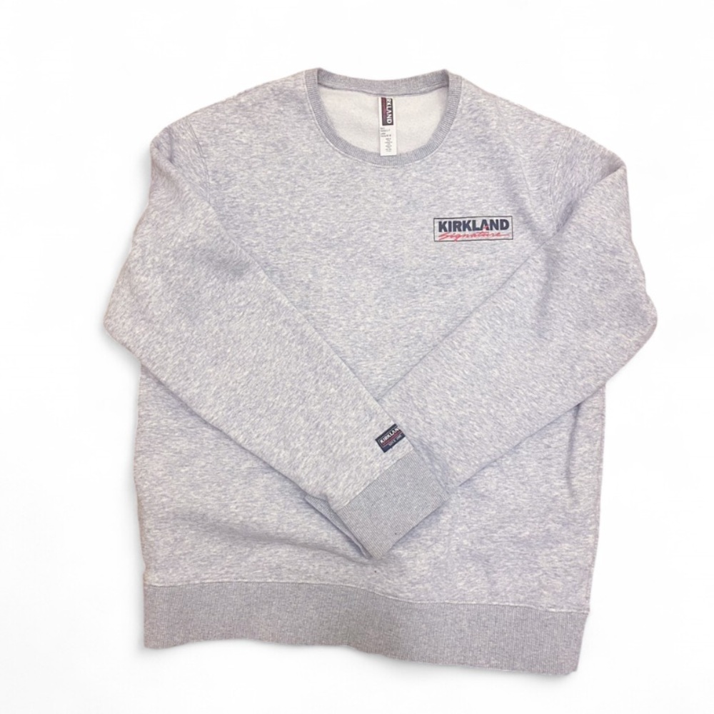 Kirkland Signature Light Gray Crewneck Sweater